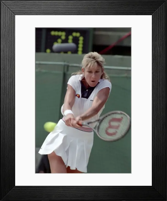 Framed Print : All England Lawn Tennis Championships at Wimbledon Ladies Singles Semi Final Framed Print : All England Lawn Tennis Championships at Wimbledon Ladies Singles Semi Final