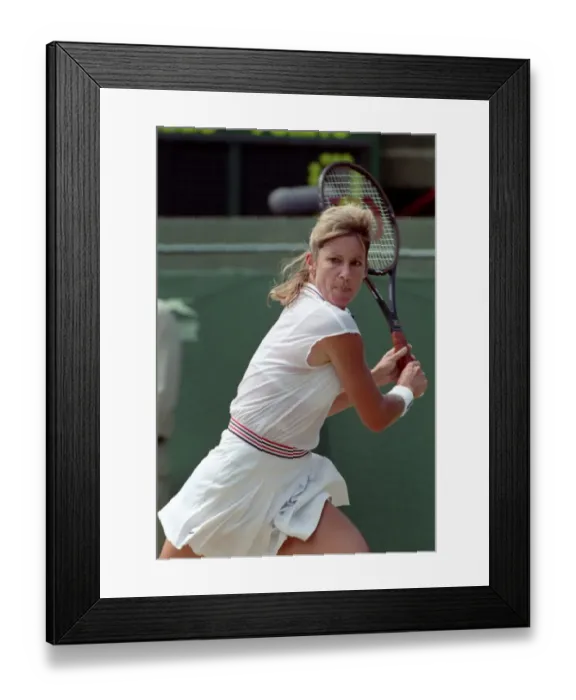 Framed Print : All England Lawn Tennis Championships at Wimbledon Ladies Singles Semi Final
