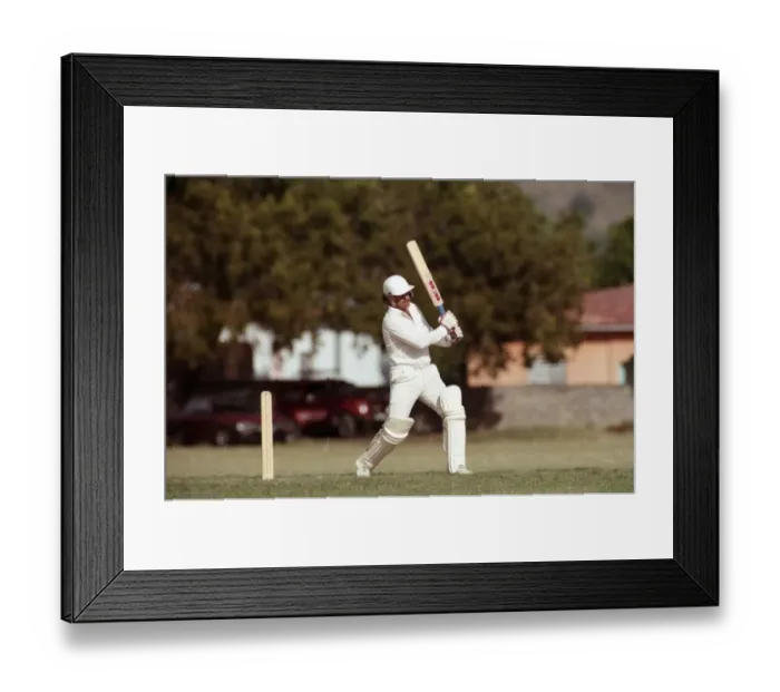 Framed Print : West Indies v. England. One Day International. February 1990 90-0872-052 *** Local Framed Print : West Indies v. England. One Day International. February 1990 90-0872-052 *** Local