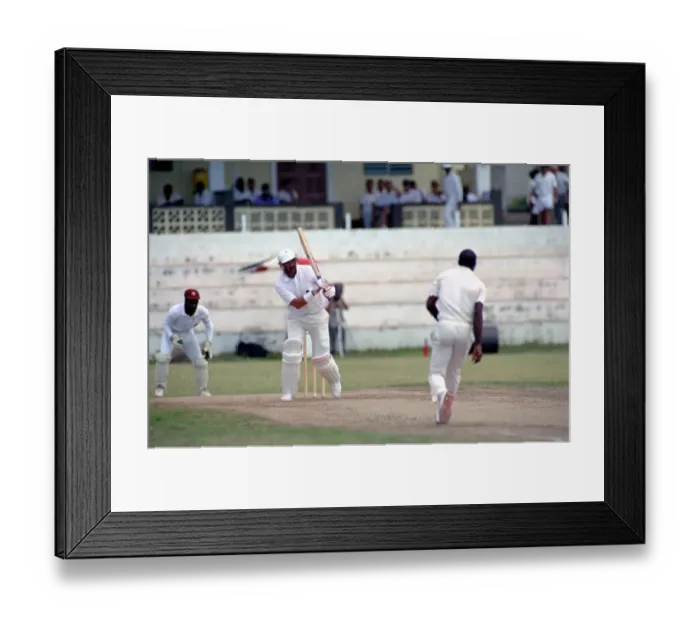 Framed Print : West Indies v. England. One Day International. February 1990 90-0872-141 Framed Print : West Indies v. England. One Day International. February 1990 90-0872-141