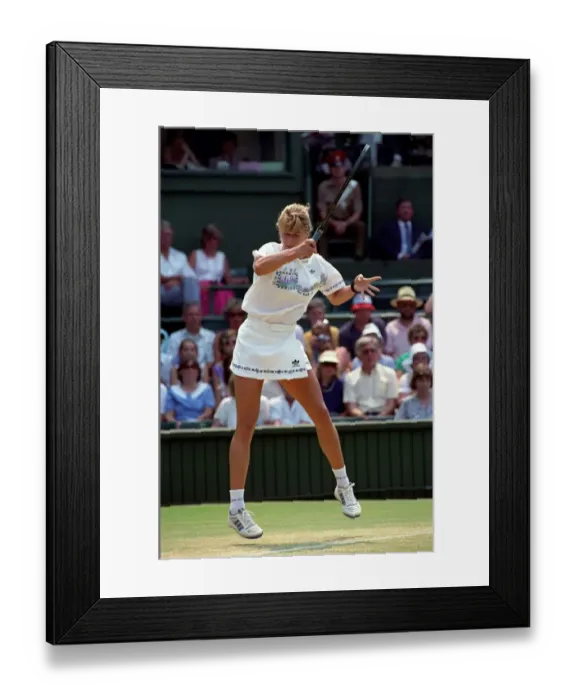 Framed Print : All England Lawn Tennis Championships at Wimbledon Ladies Singles Semi Final Framed Print : All England Lawn Tennis Championships at Wimbledon Ladies Singles Semi Final