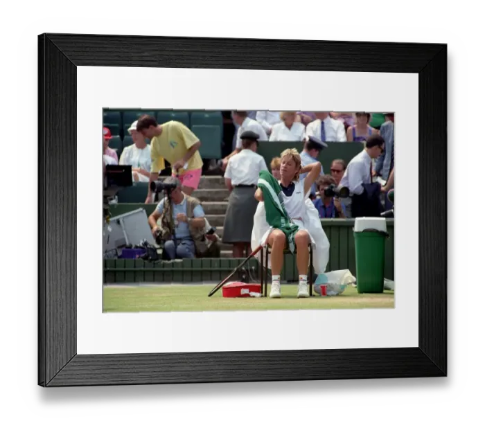 Framed Print : All England Lawn Tennis Championships at Wimbledon Ladies Singles Semi Final Framed Print : All England Lawn Tennis Championships at Wimbledon Ladies Singles Semi Final