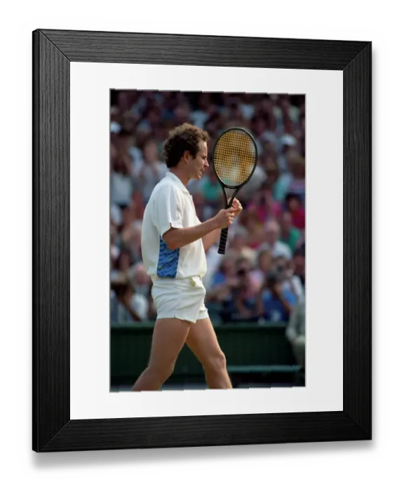 Framed Print : All England Lawn Tennis Championships at Wimbledon Mens Singles Quarter Final