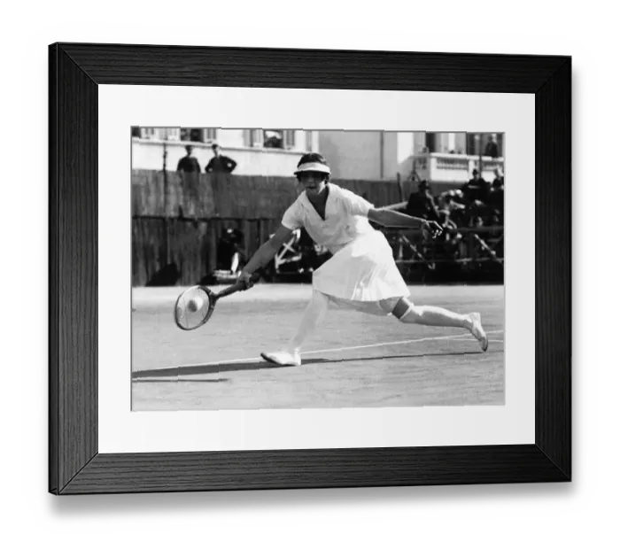  : Helen Wills Moody tennis eight times Wimbledon Ladies Champion in action Circa 1936