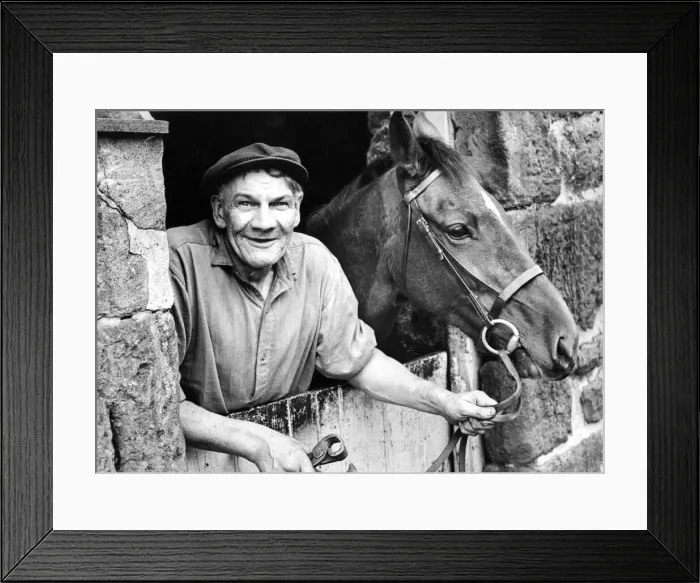 Framed Print : Blacksmith Ned Charlton who is the blacksmith in Corbridge, Northumberland Framed Print : Blacksmith Ned Charlton who is the blacksmith in Corbridge, Northumberland