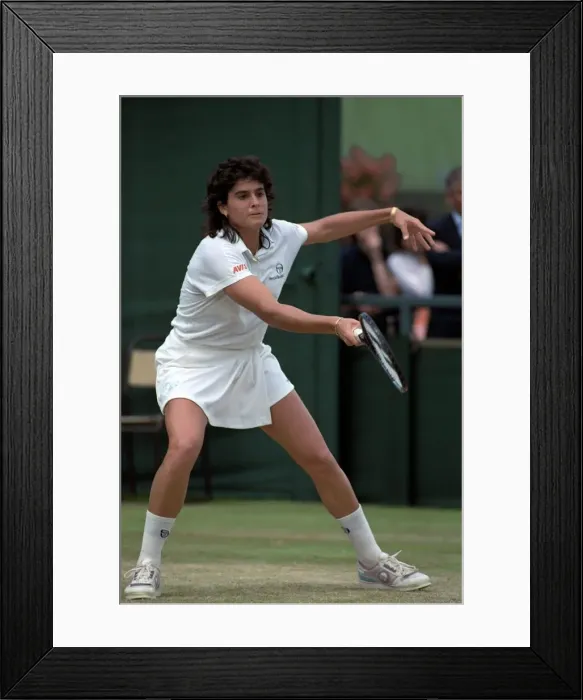 Framed Print : All England Lawn Tennis Chamionships at Wimbledon Ladies Singles Gabriella Framed Print : All England Lawn Tennis Chamionships at Wimbledon Ladies Singles Gabriella