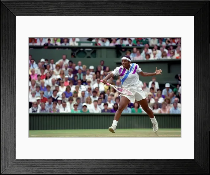 Framed Print : All England Lawn Tennis Championships at Wimbledon Ladies Singles Final Zina