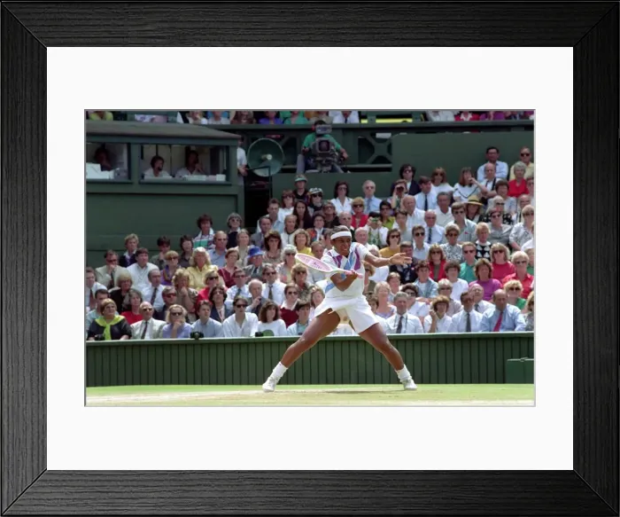 Framed Print : All England Lawn Tennis Championships at Wimbledon Ladies Singles Final Zina Framed Print : All England Lawn Tennis Championships at Wimbledon Ladies Singles Final Zina