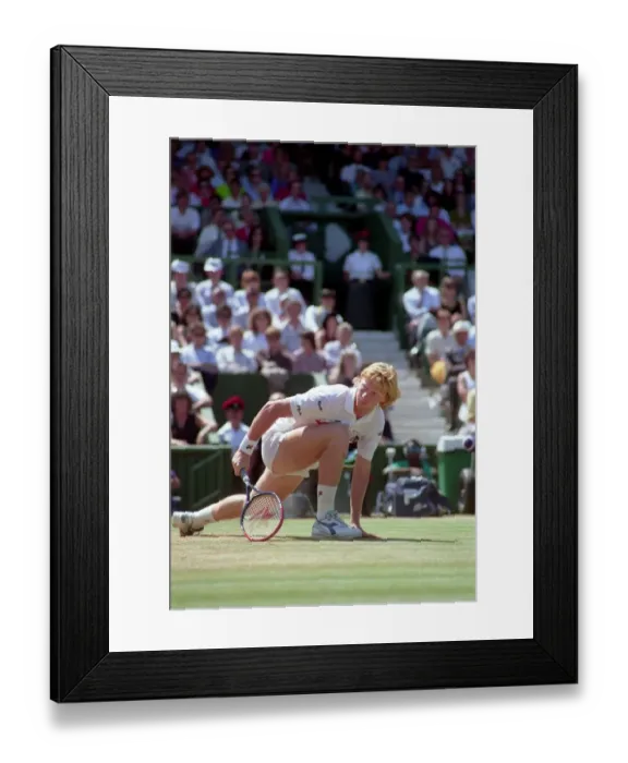 Framed Print : All England Lawn Tennis Championships at Wimbledon Mens Singles Final Boris Framed Print : All England Lawn Tennis Championships at Wimbledon Mens Singles Final Boris