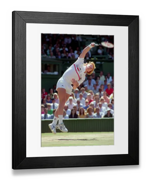 Framed Print : All England Lawn Tennis Championships at Wimbledon Mens Singles Final Boris