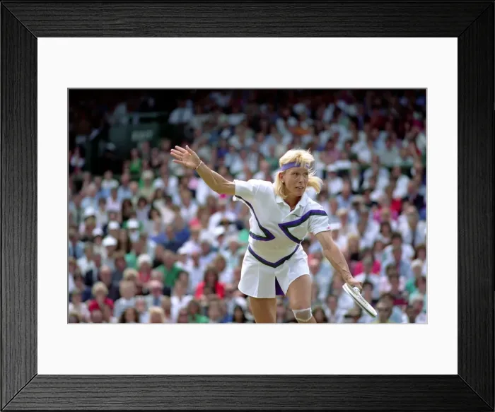 Framed Print : All England Lawn Tennis Championships at Wimbledon Ladies Singles Final