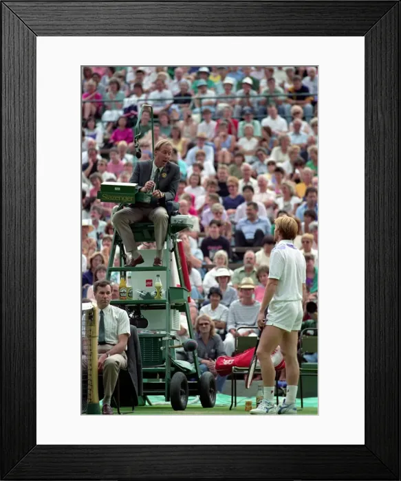 Framed Print : All England Lawn Tennis Championships at Wimbledon Men