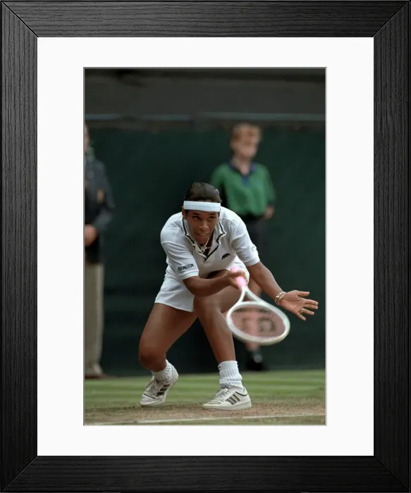 Framed Print : All England Lawn Tennis Championships at Wimbledon Ladies Singles Quarter Final Framed Print : All England Lawn Tennis Championships at Wimbledon Ladies Singles Quarter Final