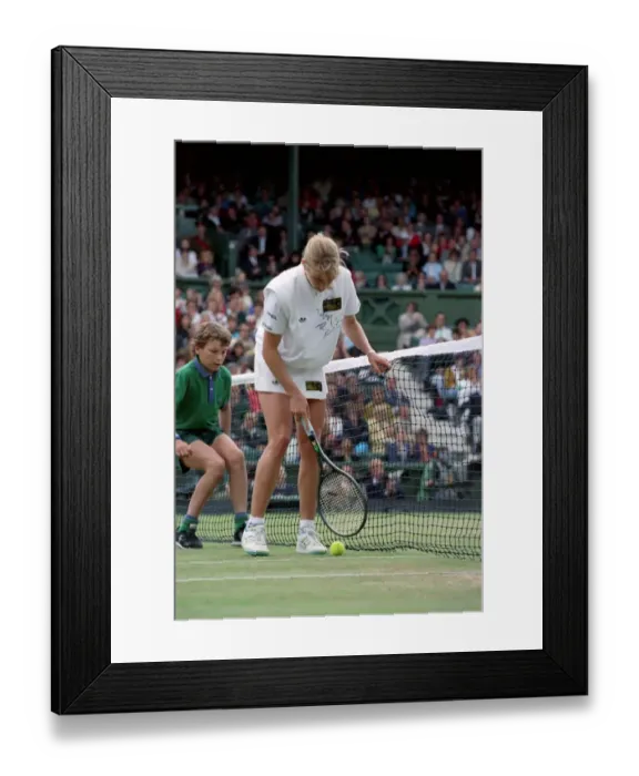 Framed Print : All England Lawn Tennis Championships at Wimbledon Ladies Singles Semi Final