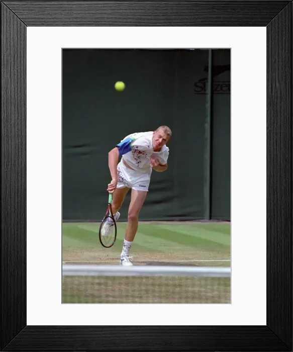 Framed Print : All England Lawn Tennis Championships at Wimbledon Mens Singles Third Round
