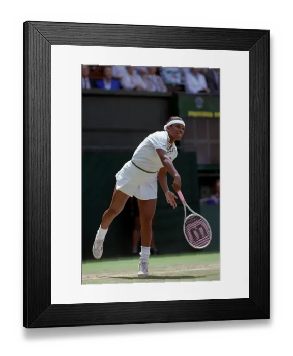 Framed Print : All England Lawn Tennis Championships at Wimbledon Ladies Singles Quarter Final Framed Print : All England Lawn Tennis Championships at Wimbledon Ladies Singles Quarter Final