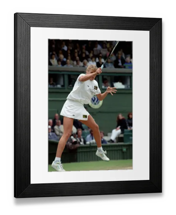 Framed Print : All England Lawn Tennis Championships at Wimbledon Ladies Singles Semi Final