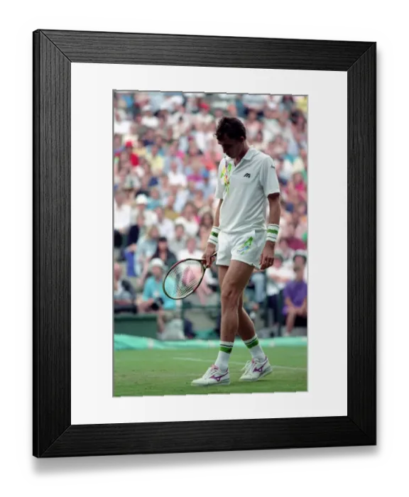 Framed Print : All England Lawn Tennis Championships at Wimbledon Mens Singles Third Round