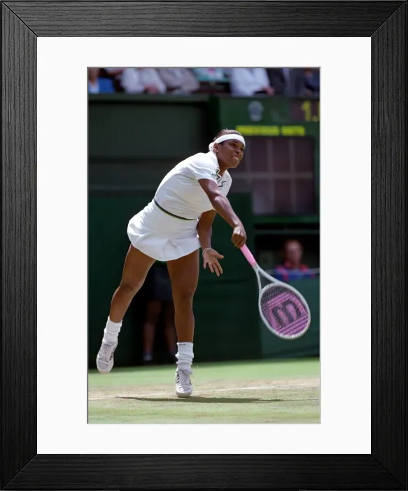 Framed Print : All England Lawn Tennis Championships at Wimbledon Ladies Singles Quarter Final