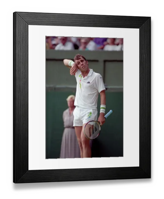 Framed Print : All England Lawn Tennis Championships at Wimbledon Mens Singles Third Round