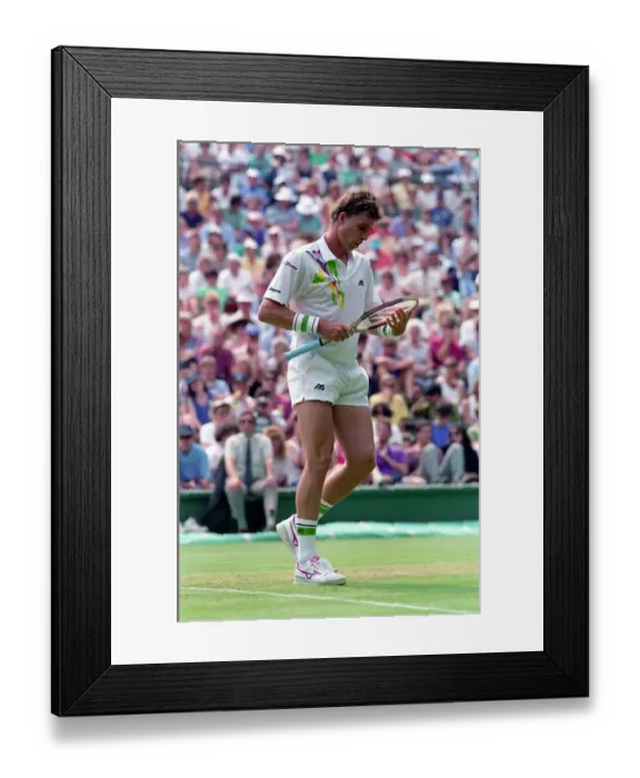 Framed Print : All England Lawn Tennis Championships at Wimbledon Mens Singles Third Round