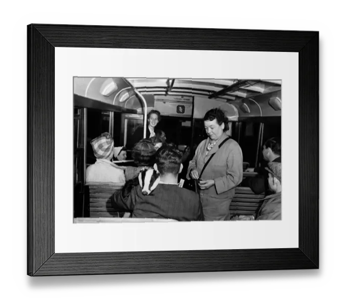 Framed Print : Pet Badger owned by Harry Smith of Cropwell Bishop, Notts. July 1946 P000398