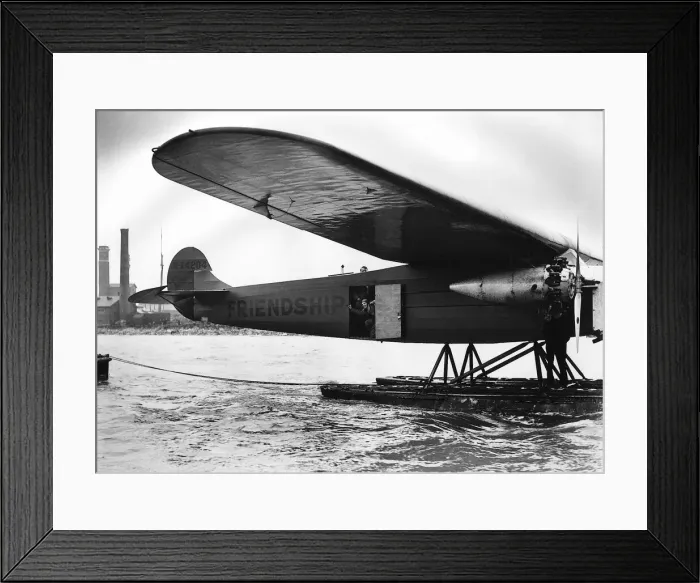 Framed Print : The Atlantic flying boat Friendship at Southampton 1928 Amelia Earhart Framed Print : The Atlantic flying boat Friendship at Southampton 1928 Amelia Earhart