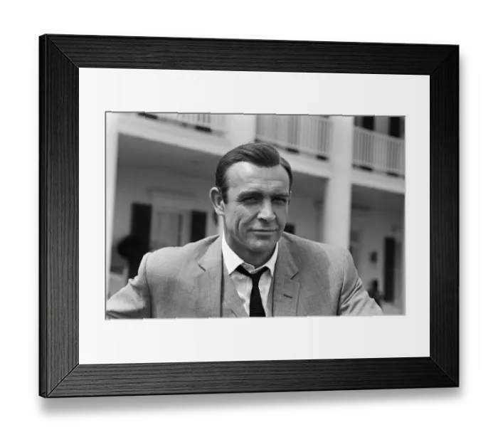 Framed Print : Film Goldfinger 1964 Sean Connery on location James Bond 007 11th June 1964 Framed Print : Film Goldfinger 1964 Sean Connery on location James Bond 007 11th June 1964