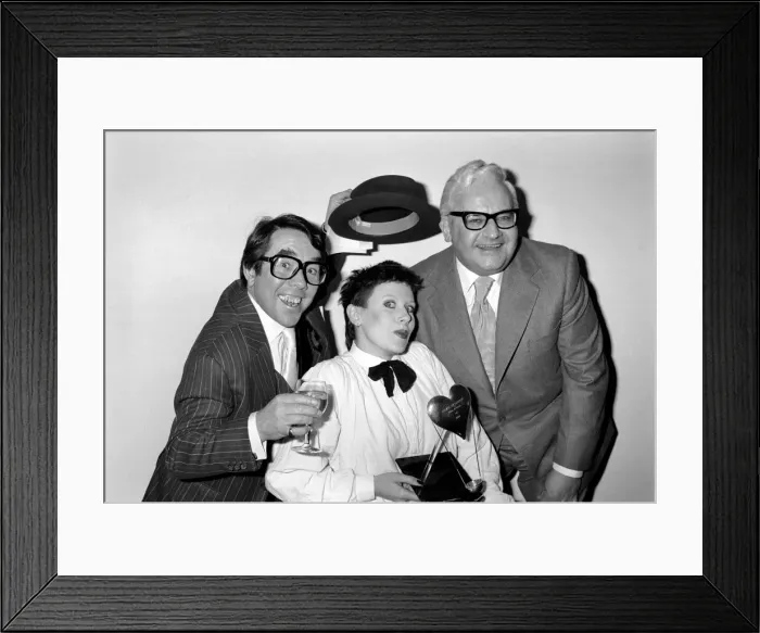 Framed Print : Entertainment: Television: Ronnie Corbett and Ronnie Barker were named Joint Show