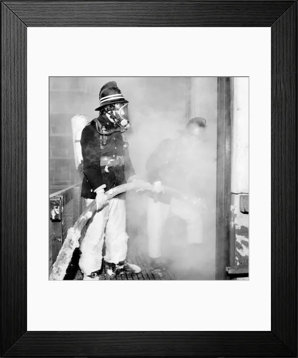 Framed Print : London Fire Brigades New Unit. London Fire Brigade Framed Print : London Fire Brigades New Unit. London Fire Brigade