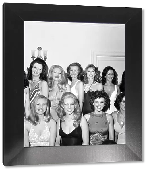 1976 Miss England Contest: The contestants who will take part in the '