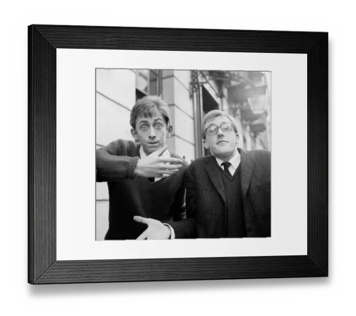 Framed Print : Pop singers Chad & Jeremy. 26th October 1963