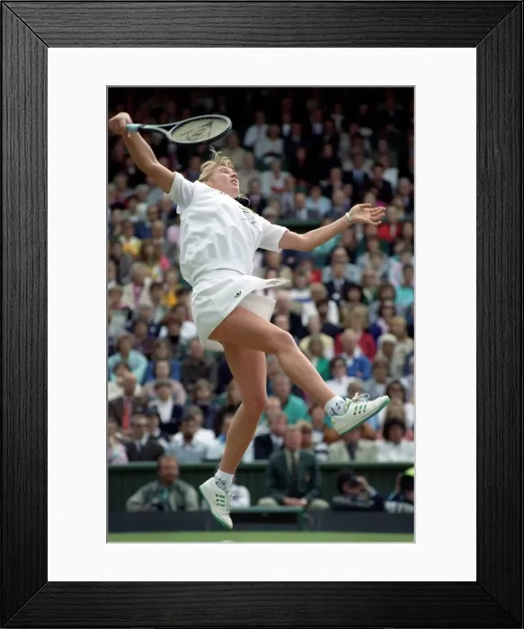 Framed Print : All England Lawn Tennis Championships at Wimbledon Ladies Singles Semi Final Framed Print : All England Lawn Tennis Championships at Wimbledon Ladies Singles Semi Final