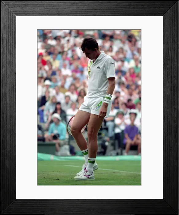 Framed Print : All England Lawn Tennis Championships at Wimbledon Mens Singles Third Round