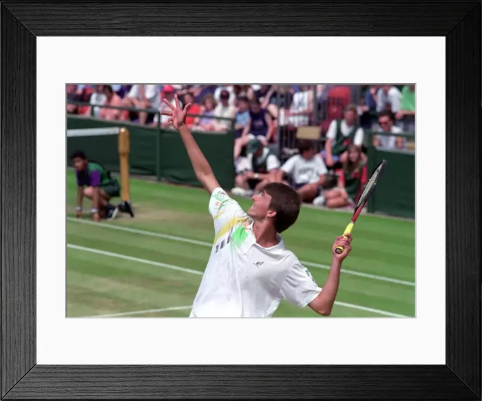 Framed Print : All England Lawn Tennis Championships at Wimbledon Mens Singles Third Round