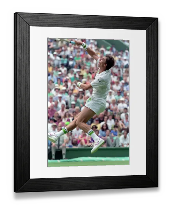 Framed Print : All England Lawn Tennis Championships at Wimbledon Mens Singles Third Round