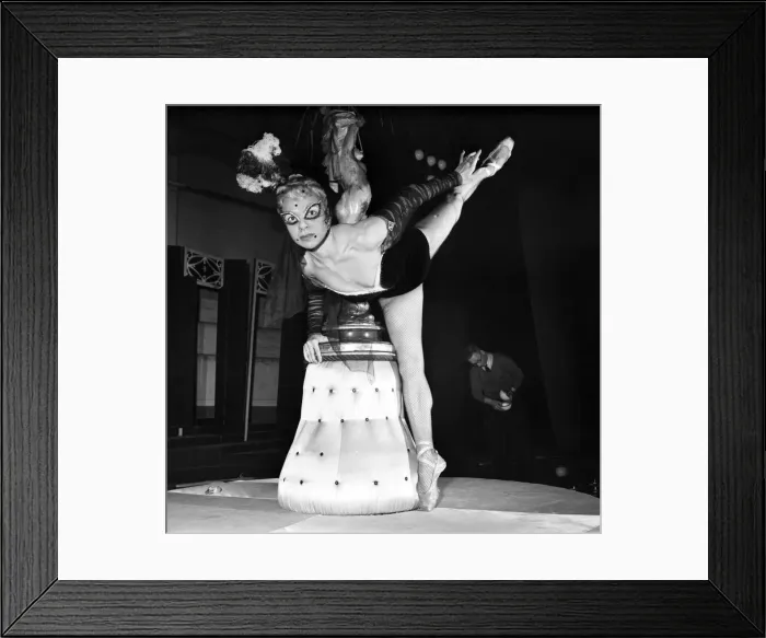 Framed Print : Entertainment Ballet - Bulgarian-born Sonia Arova, 25. As the Merry Widow in the new Framed Print : Entertainment Ballet - Bulgarian-born Sonia Arova, 25. As the Merry Widow in the new