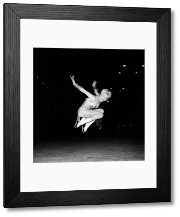 Framed Print : Entertainment Ice Shows. Ice Skaters performing in the ice show Chu Chin Chou on Ice Framed Print : Entertainment Ice Shows. Ice Skaters performing in the ice show Chu Chin Chou on Ice