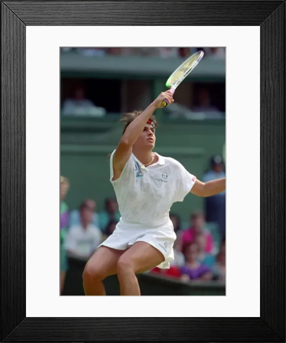 Framed Print : All England Lawn Tennis Championships at Wimbledon Ladies Singles Third Round Framed Print : All England Lawn Tennis Championships at Wimbledon Ladies Singles Third Round