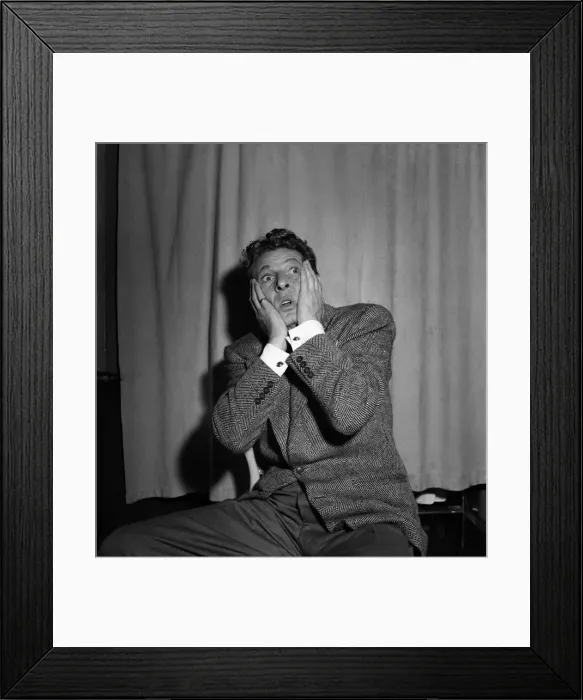 Framed Print : U. S. actor Danny Kaye. February 1948 O11478 Framed Print : U. S. actor Danny Kaye. February 1948 O11478