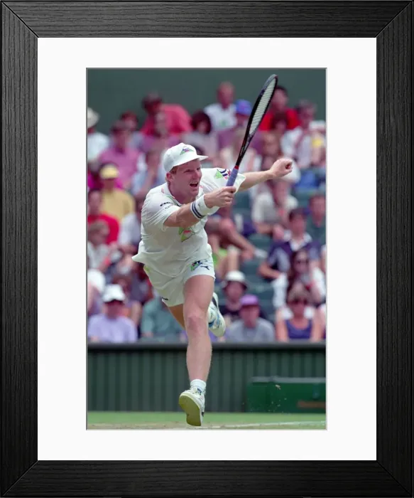 Framed Print : All England Lawn Tennis Championships at Wimbledon Mens Singles Third Round Framed Print : All England Lawn Tennis Championships at Wimbledon Mens Singles Third Round