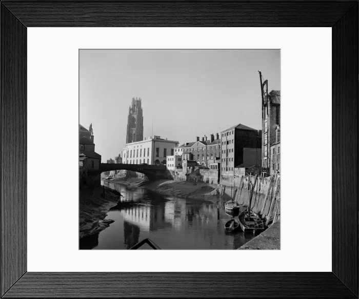 Framed Print : Boston is situated near the south-east coast of Lincolnshire Framed Print : Boston is situated near the south-east coast of Lincolnshire