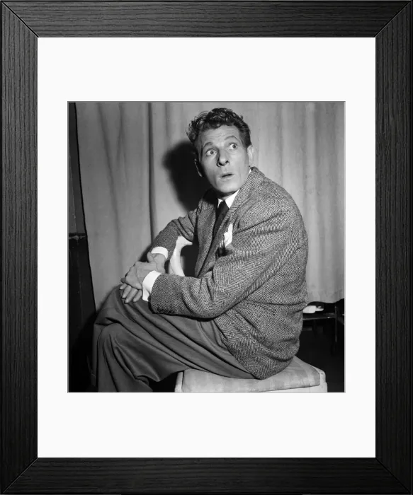 Framed Print : U. S. actor Danny Kaye. February 1948 O11478-004 Framed Print : U. S. actor Danny Kaye. February 1948 O11478-004