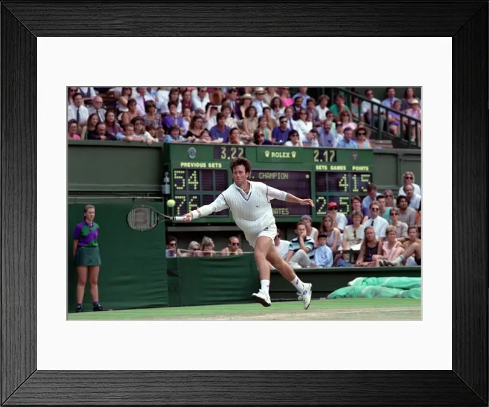 Framed Print : All England Lawn Tennis Championships at Wimbledon Mens Singles Third Round Framed Print : All England Lawn Tennis Championships at Wimbledon Mens Singles Third Round