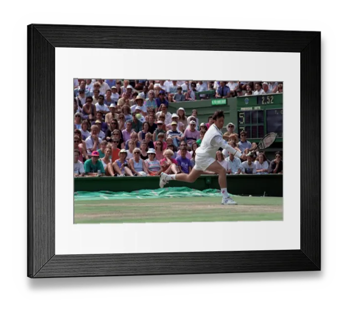 Framed Print : All England Lawn Tennis Championships at Wimbledon Mens Singles Third Round Framed Print : All England Lawn Tennis Championships at Wimbledon Mens Singles Third Round