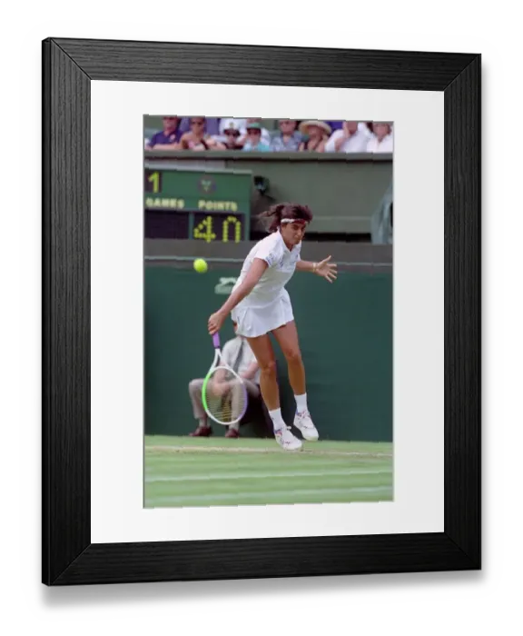 Framed Print : All England Lawn Tennis Championships at Wimbledon Ladies Singles Third Round Framed Print : All England Lawn Tennis Championships at Wimbledon Ladies Singles Third Round
