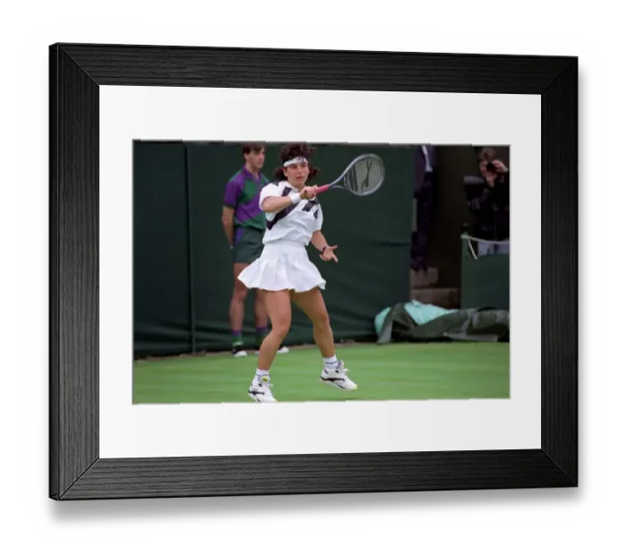 Framed Print : All England Lawn Tennis Championships at Wimbledon Ladies Singles Arantxa