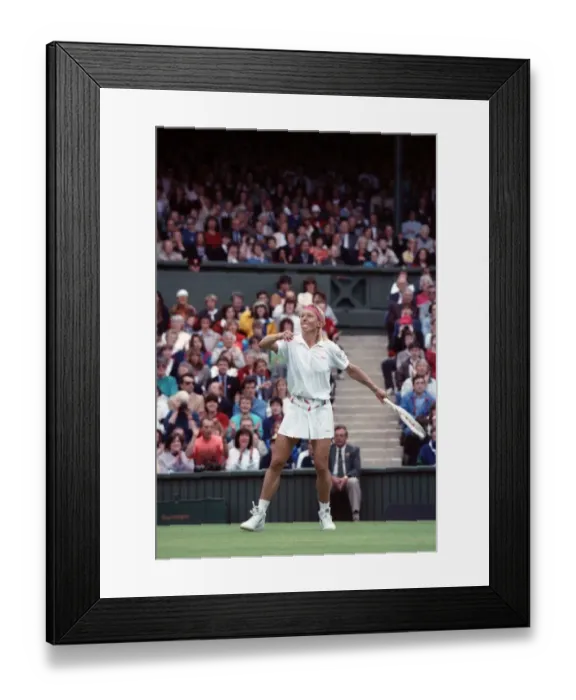 Framed Print : All England Lawn Tennis Championships at Wimbledon Ladies Singles First Round