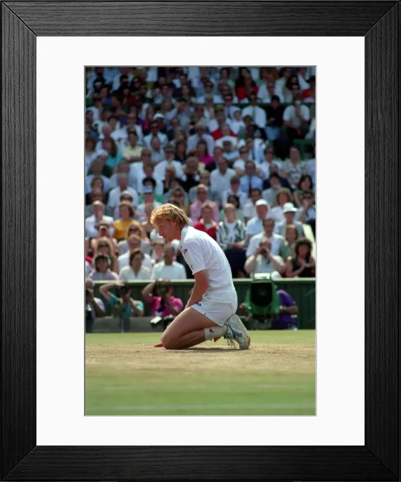Framed Print : All England Lawn Tennis Championships at Wimbledon Mens Singles Final Boris Framed Print : All England Lawn Tennis Championships at Wimbledon Mens Singles Final Boris