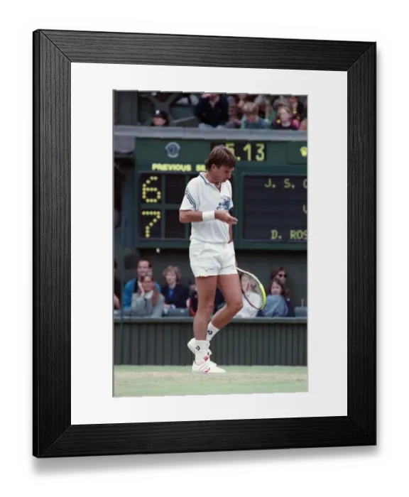 Framed Print : All England Lawn Tennis Championships at Wimbledon Men